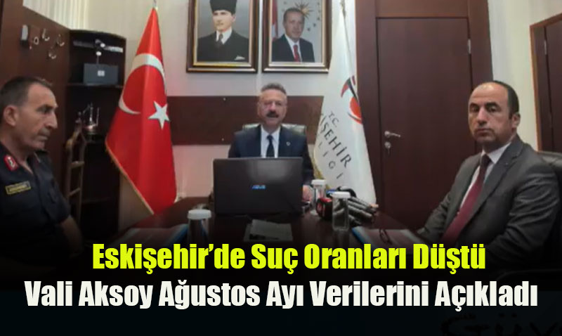 Eskiehir’de Su Oranlar Dt: Vali Aksoy Austos Ay Verilerini Aklad