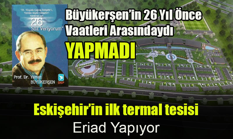 Eskiehir’in lk Termal Tesisi in sim Belirlendi: "DORYA"
