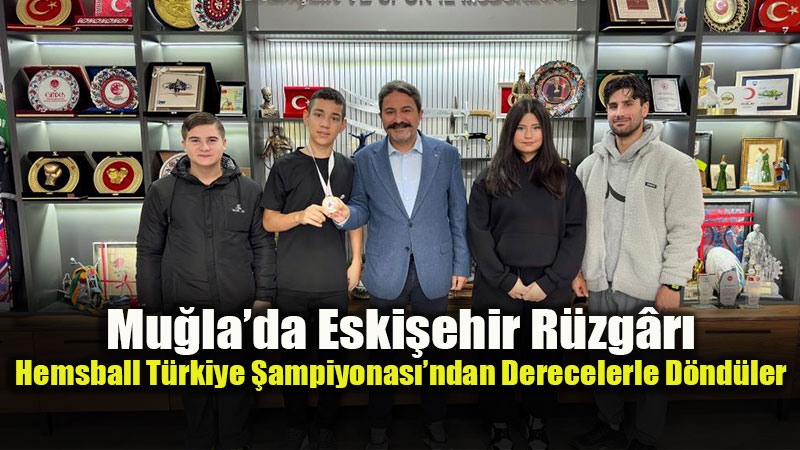 Hemsball�da Eski�ehir�den T�rkiye �ampiyonlu�u: Mira� Demirel Zirvede