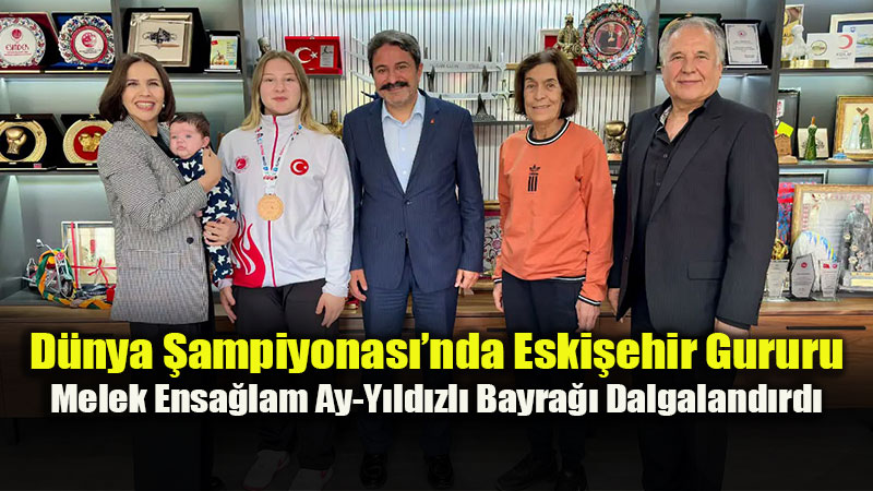 Eski�ehirli Sporcu Melek Ensa�lam �talya�da D�nya ���nc�s� Oldu!
