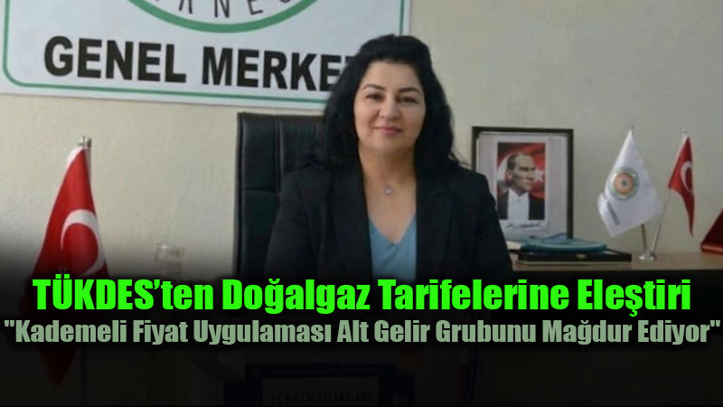 T�KDES�ten Do�algaz Tarifelerine Ele�tiri: "Kademeli Fiyat Uygulamas� Alt Gelir Grubunu Ma�dur Ediyor"