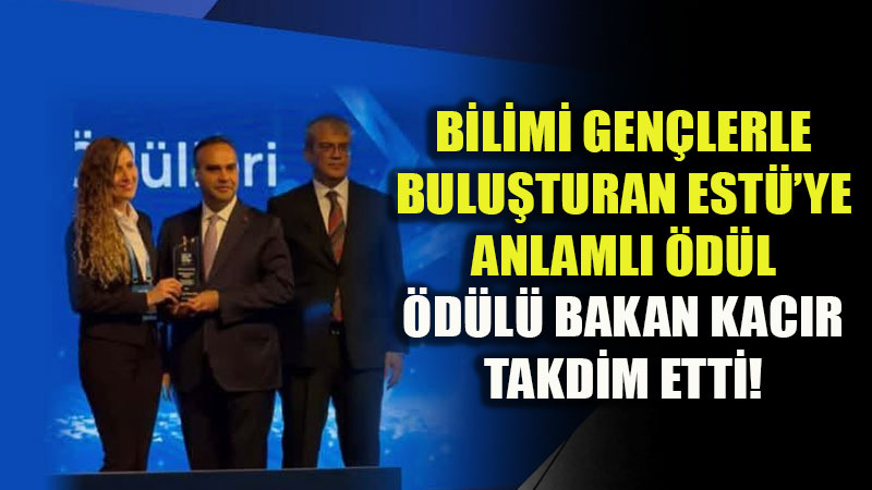 EST� Mill� Teknoloji At�lyesi�ne Ankara�dan Anlaml� �d�l!