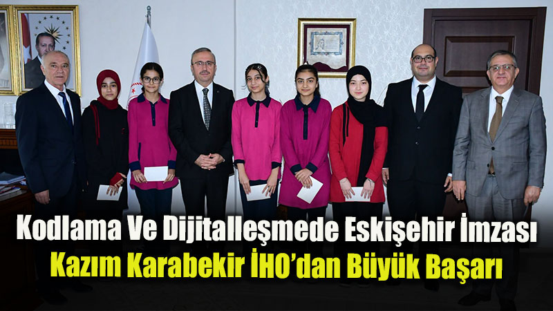 Eski�ehir�e T�rkiye �kincili�i Gururu: Kaz�m Karabekir �HO�dan Milli E�itim�e Ziyaret!