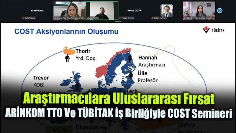 Anadolu �niversitesi�nde Uluslararas� Ara�t�rma A�lar�na A��lan Kap�