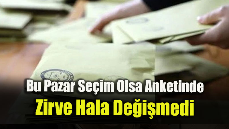 ORC Ara�t�rma�dan Son Se�im Anketi: AK Parti Zirvedeki Yerini Koruyor!