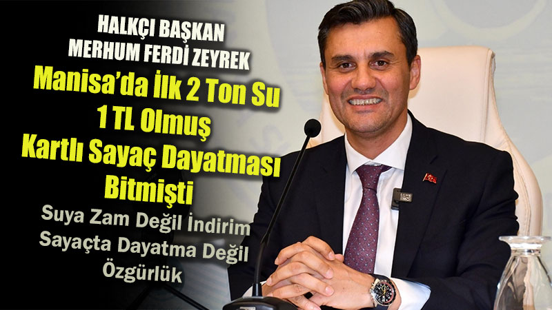 Eski�ehir�de Saya� Tart��mas� B�y�rken G�zler Manisa �rne�inde: Ger�ek "Halk�� Belediyecilik" Nas�l Olur?