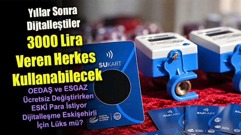 Dijitalle�mede Y�llar�n Gecikmesi Nihayet Bitti Ama Faturas� Vatanda�a ��kt�: Ak�ll� Su Sayac� 3 Bin Lira!