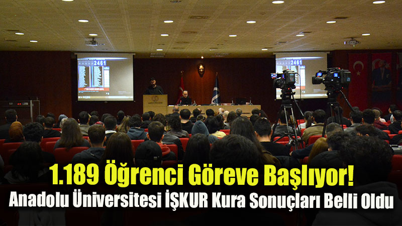 Anadolu �niversitesi�nde ��KUR Gen�lik Program� Kuras� �ekildi