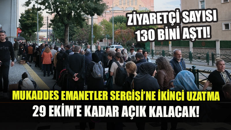 Eski�ehir�de Rekor K�ran Sergi: Mukaddes Emanetler Sergisi 29 Ekim�e Kadar Uzat�ld�!