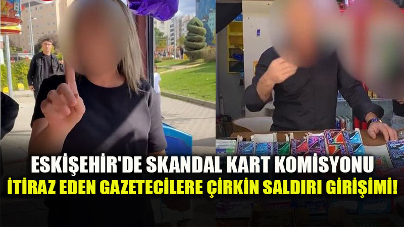 Kredi Kart�ndan Y�zde 20 Komisyon Kestiler! �tiraz Eden Gazetecilerin �zerine Y�r�d�