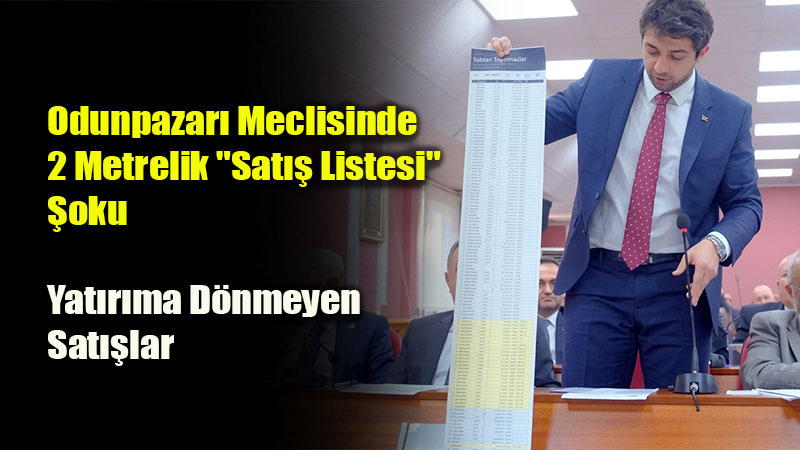 Kaz�m Kurt "2-3 Tane" Dedi, AK Partili �ye Metrelerce Uzayan Sat�� Listesini A�t�!