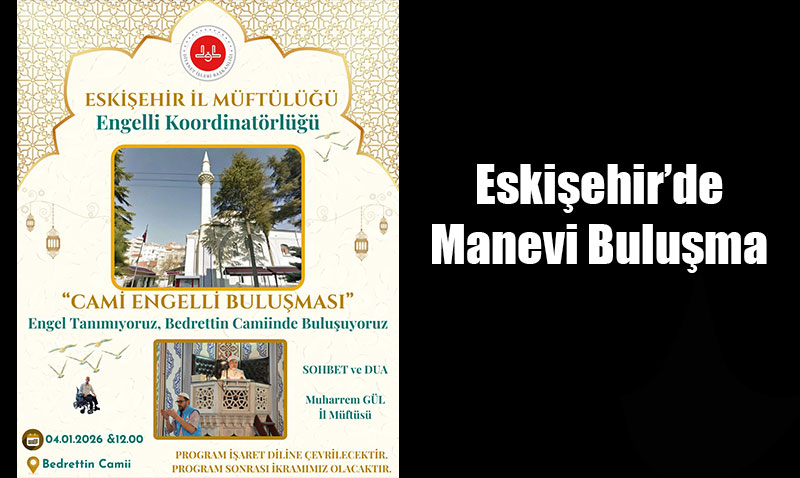 "Cami Engelli Bulu�mas�" Bedrettin Camii�nde Ger�ekle�ecek
