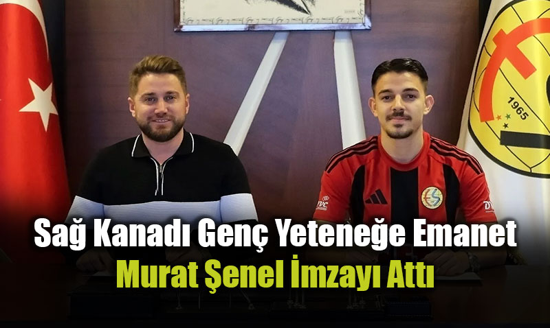 Eski�ehirspor Sa� Kanad� Gen� Yetene�e Emanet: Murat �enel �mzay� Att�