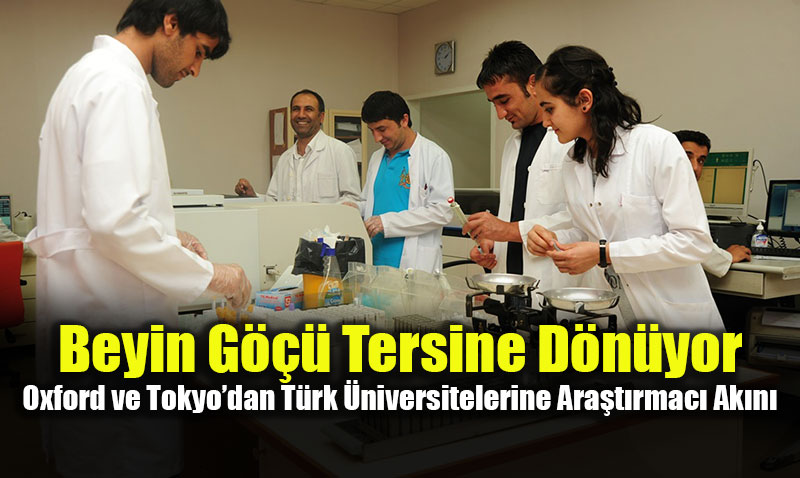 Oxford ve Tokyo�dan T�rk �niversitelerine Ara�t�rmac� Ak�n�