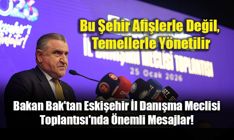 Hizmet vs. Alg�: Bakan Bak�tan Eski�ehir�e "Eser Siyaseti" Vurgusu