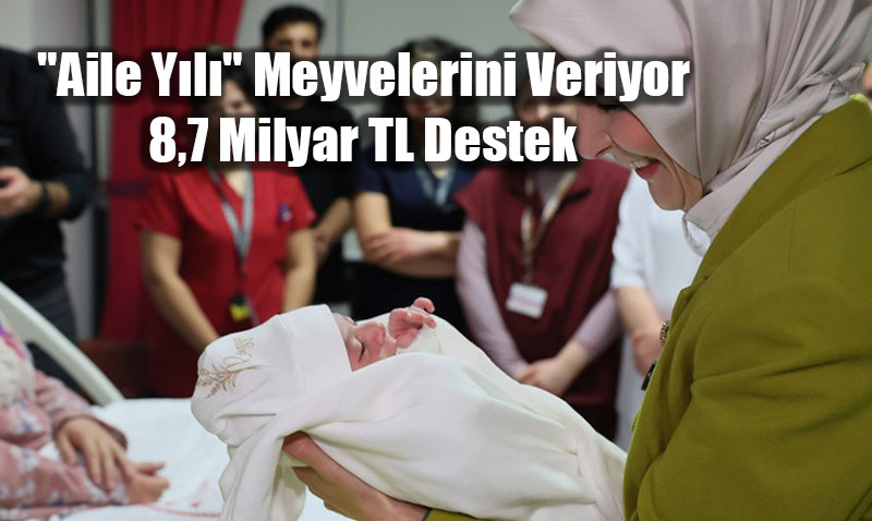 Bakan G�kta��tan Yeni Y�l�n �lk Annelerine Ziyaret: Do�um Yard�mlar�nda Dev B�t�e