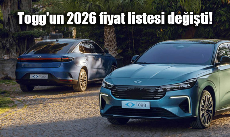 Togg’dan Y�l�n �lk Fiyat Hamlesi: 2026 Fiyatlar� Belli Oldu!