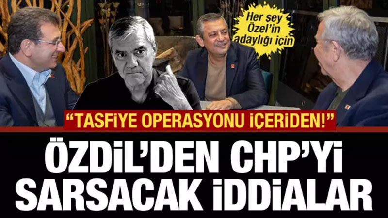 CHP�de "Evlatlar" Birbirini Yiyor: �zg�r �zel�in Tasfiye Plan� m�?