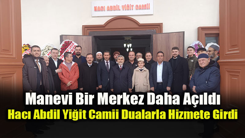 Odunpazar��nda Yeni �badethane: Hac� Abdil Yi�it Camii Kap�lar�n� A�t�