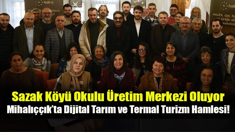 Anadolu�da Yeni Bir ��mece� D�nemi: Halk�a, Sazak K�y��n� Gelece�e Ta��yor!