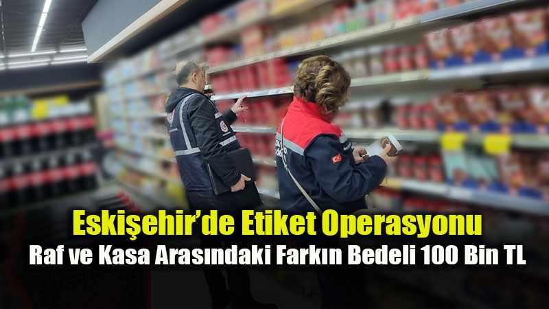 Eski�ehir�de Denetim K�skac�: Raf-Kasa Oyunu Yapanlara �dari Yapt�r�m!