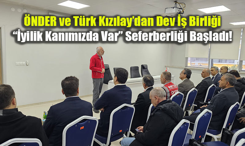 Bir ba��� �� hayat, �� fidan: �NDER�den T�rkiye genelinde kan ba���� �a�r�s�