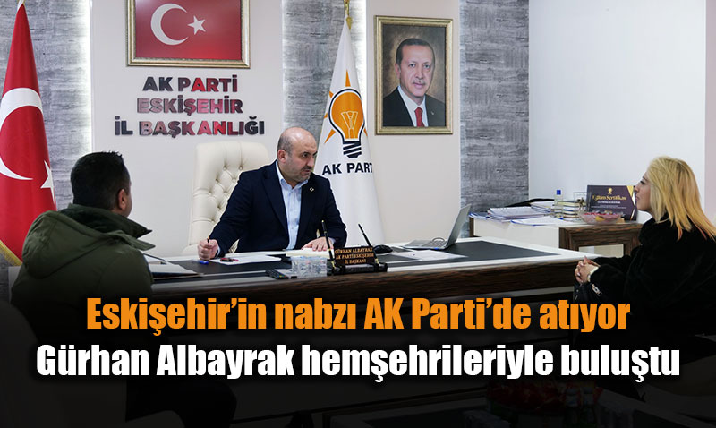 AK Parti �l Ba�kanl���’nda Halk G�n�: Albayrak vatanda��n taleplerini dinledi