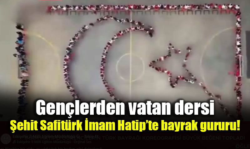 Y�rekler bir oldu, Eski�ehir ay-y�ld�zla dalgaland�!