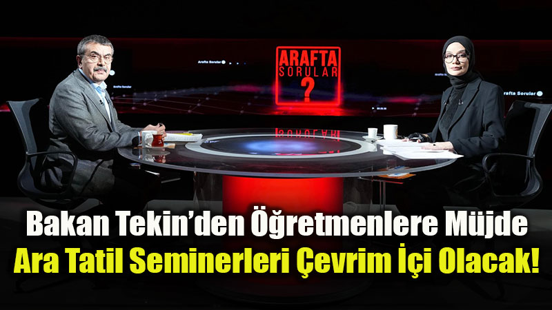 "Ara Tatiller Kalkm�yor, Seminerler Online!"