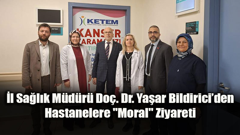 �l Sa�l�k M�d�r� Do�. Dr. Ya�ar Bildirici, Eski�ehir�in Dev Hastanelerini Ziyaret Etti