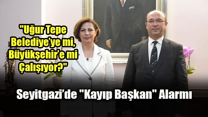 Seyitgazi�de "Kay�p Ba�kan" Alarm�: Ba�kan �l�eyi Uzaktan m� Y�netiyor?