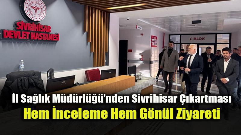 �l Sa�l�k M�d�r� Do�. Dr. Ya�ar Bildirici Hastane �al��malar�n� Yerinde �nceledi