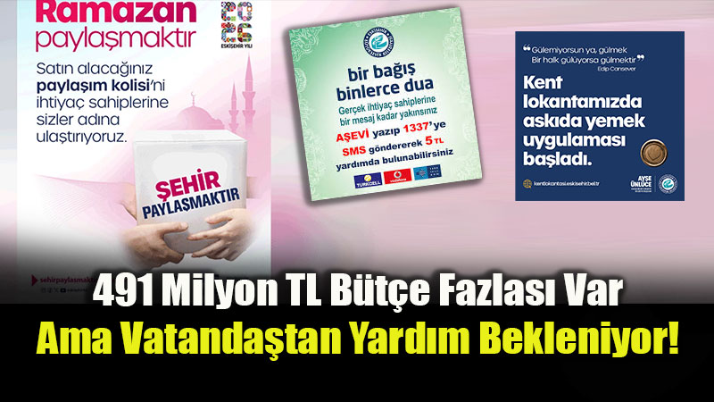 Belediyenin Yar�m Milyardan Fazla Sosyal Hizmetler B�t�esi Nereye Harcan�yor?