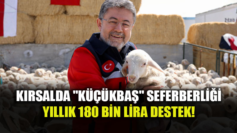 Bakan Yumakl� M�jdeyi Polatl��dan Verdi: 95 Di�i, 5 Erkek Hayvan Devletten!