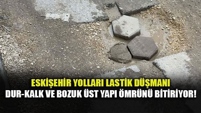 Eski�ehir Trafi�i Sadece Sabr� De�il, Lasti�i de T�ketiyor!