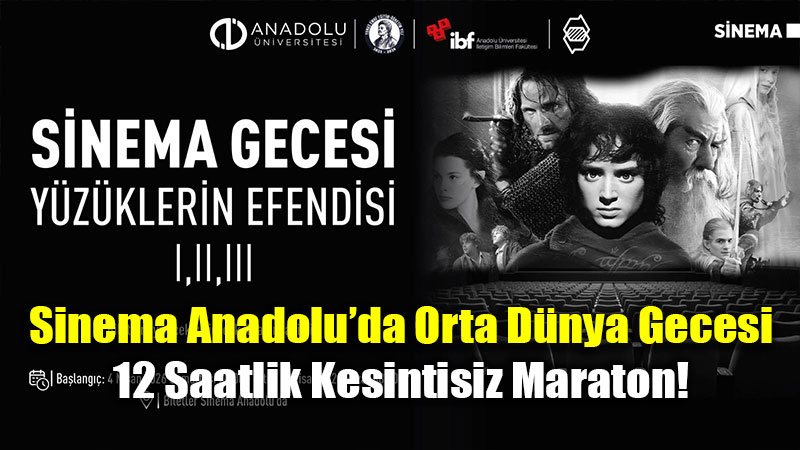 �leti�im Bilimleri�nden Dev Organizasyon: �afak Vaktine Kadar Sinema