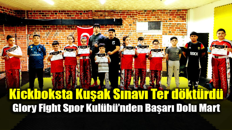 Minik Kickboks�ular�n Diplomalar� Verildi: "Hedef T�rkiye �ampiyonas�"