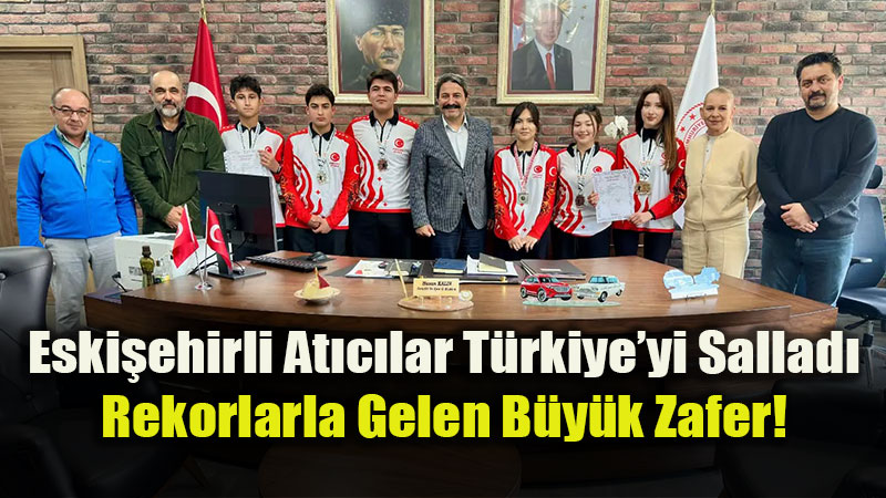 Poligonda Eski�ehir R�zgar�: 2 T�rkiye Rekoru ve 7 Madalya!