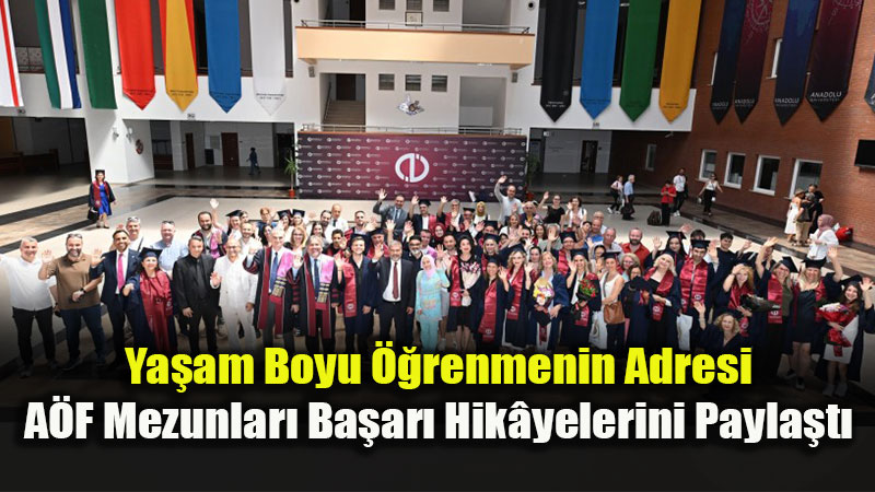 A�F Mezunlar� Mezuniyet Co�kusunu Eski�ehir�de Payla�t�