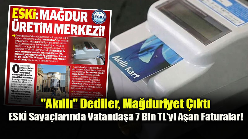 ESKݒnin Saya� �ilesi Bitmiyor: Ar�za �dareden, Maliyet Aboneden