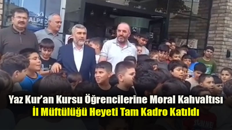 Erenk�y Fatih Camii’nde Ne�eli Kahvalt�: M�ft� G�l Minik ��rencilerle Bulu�tu