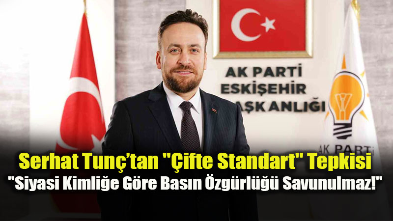 Serhat Tun�tan Gazeteci �rg�tlerine "Sessizlik" Tepkisi: "Ortada �lke De�il, �ifte Standart Var!"