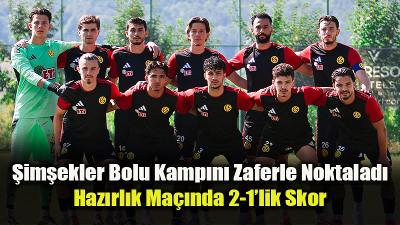 Eski�ehirspor Kamp� Galibiyetle Kapatt�: Bolu�da Son Prova 2-1