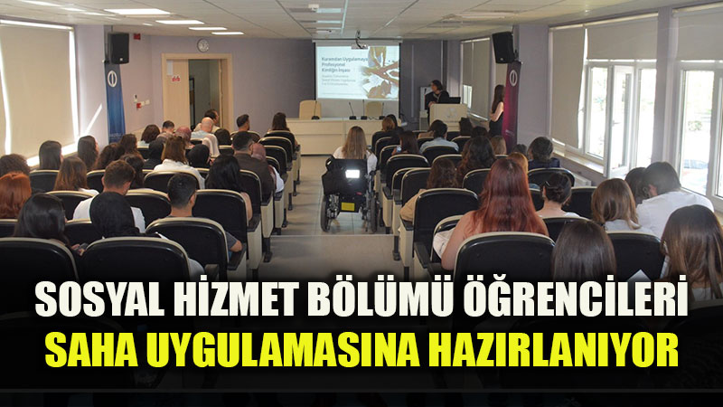 Anadolu �niversitesi Sosyal Hizmet ��rencileri Sahaya �niyor