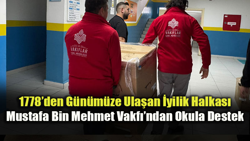 K�tahya Vak�flar B�lge M�d�rl����nden Eski�ehir�deki Miniklere Anlaml� Destek