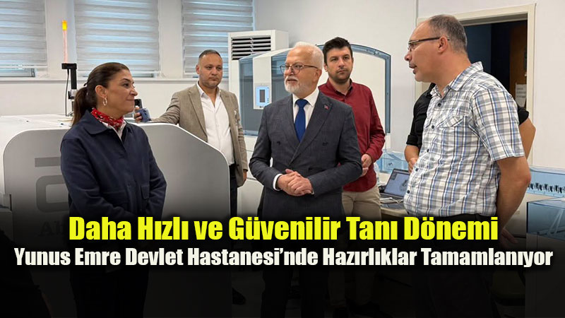 Yunus Emre Devlet Hastanesi�nin Yenilenen Laboratuvarlar�nda A��l�� �ncesi Son R�tu�lar